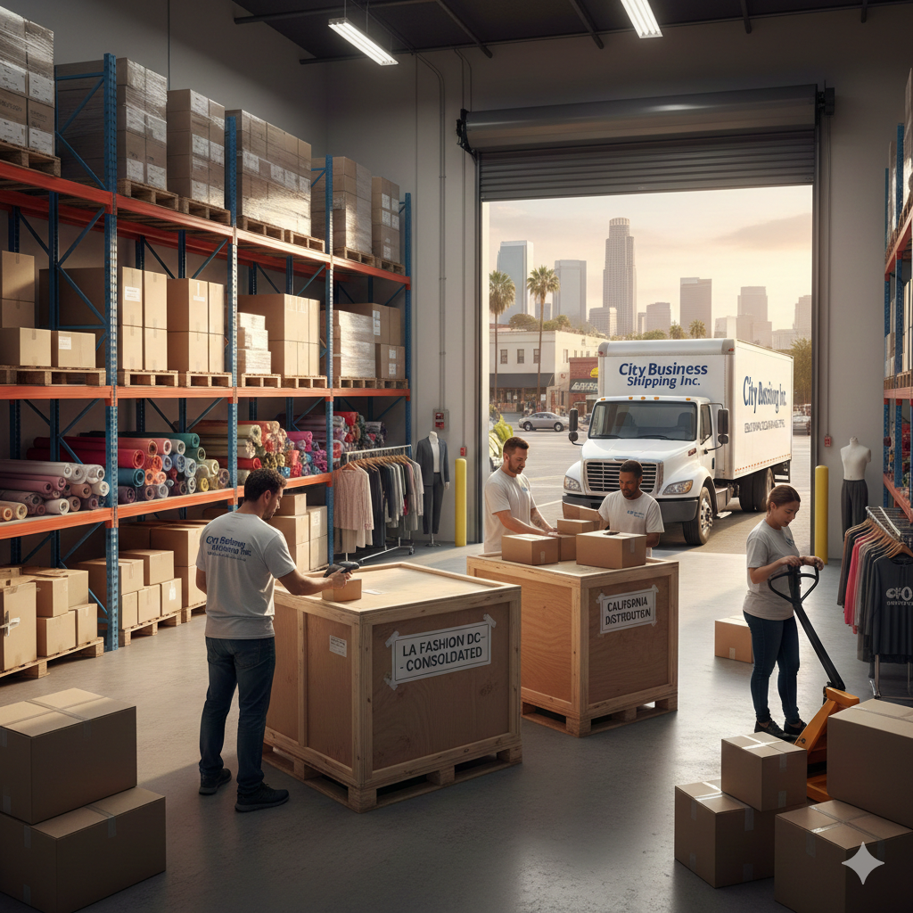 Streamline Your Shipments: The Smart Way to Save Time and Money in the LA Fashion District