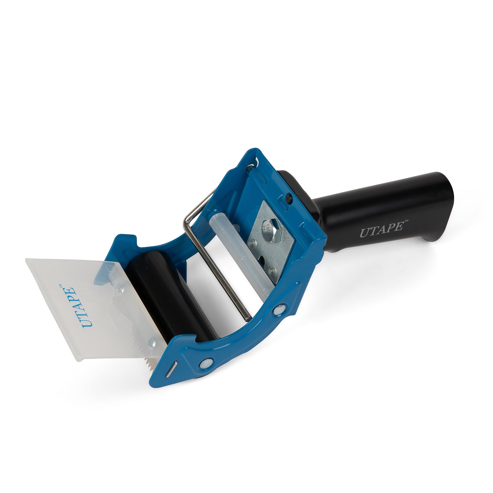 3 inch heavy duty tape dispenser - tape gun- blue - city business shipping