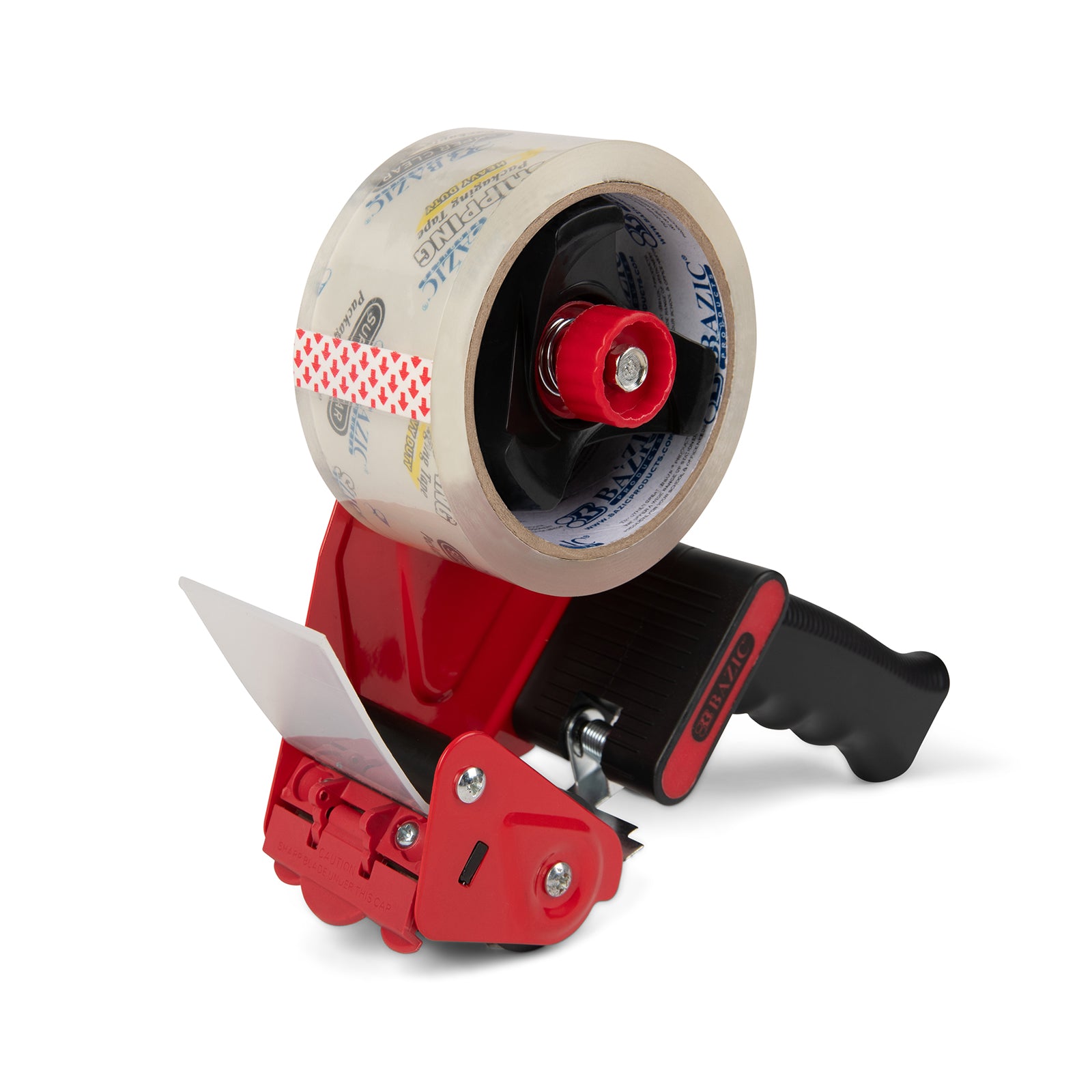 Rubber Grip Packing Tape Dispenser - tape gun - packing supplies - city business shipping