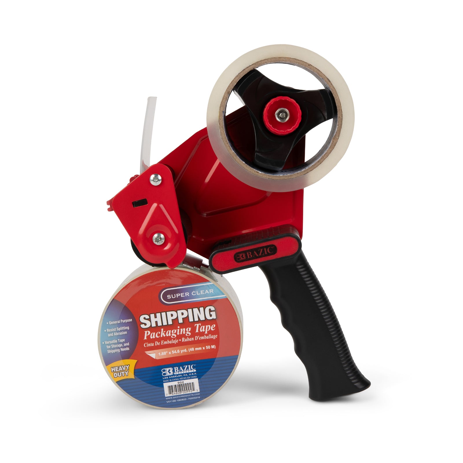 2 inch Packaging Tape Dispenser with 2 rolls - shipping supplies- city business shipping