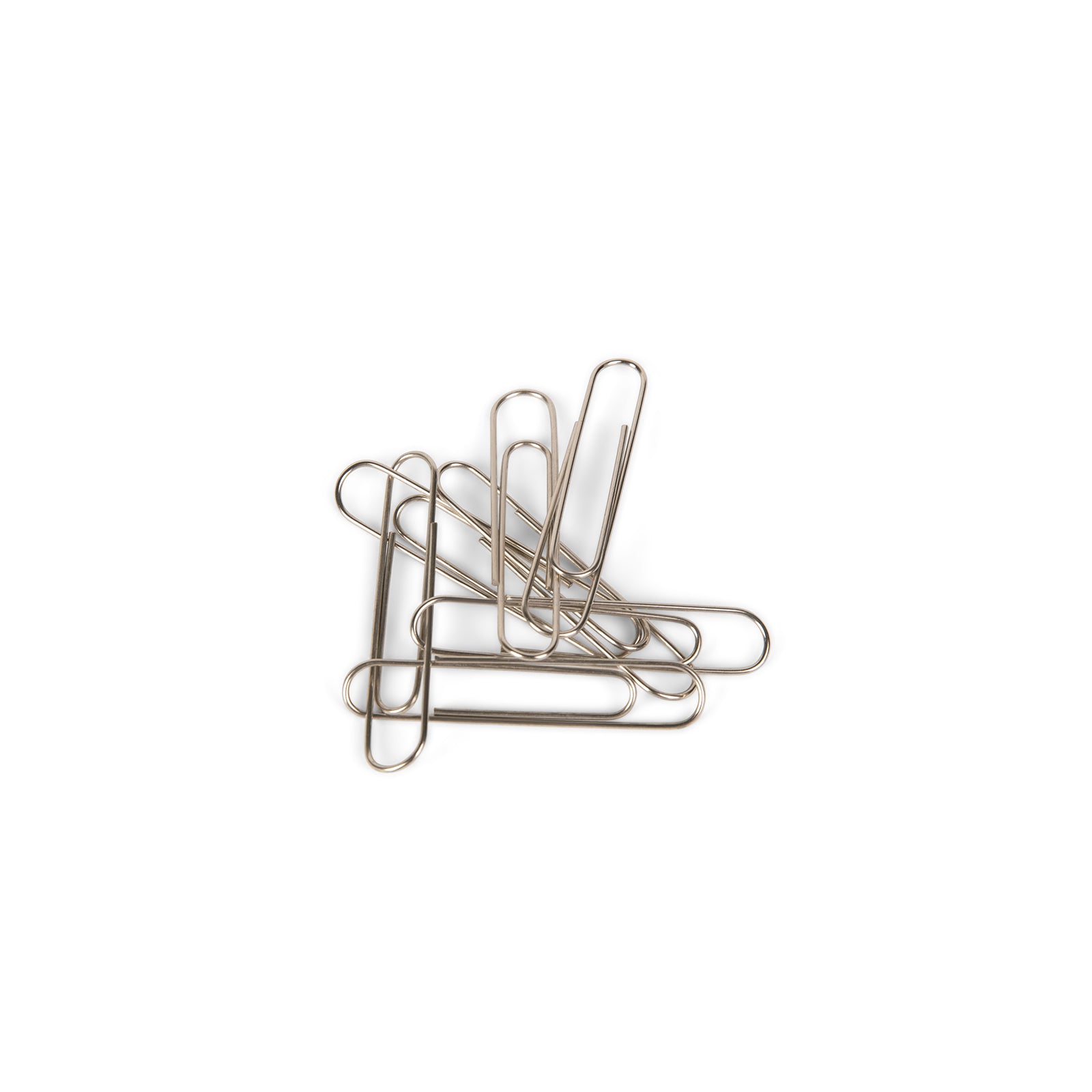 box of 100 paper clips - silver paper clips - office supplies - city business shipping