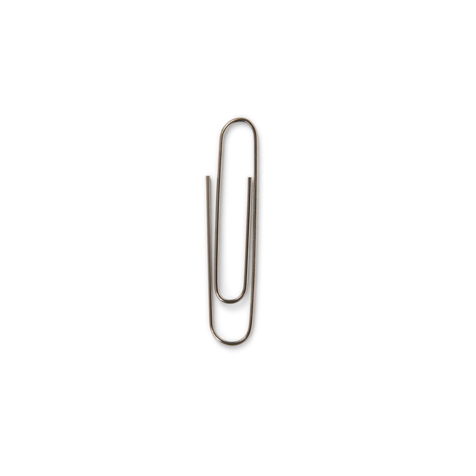 box of 100 paper clips - silver paper clips - office supplies - city business shipping