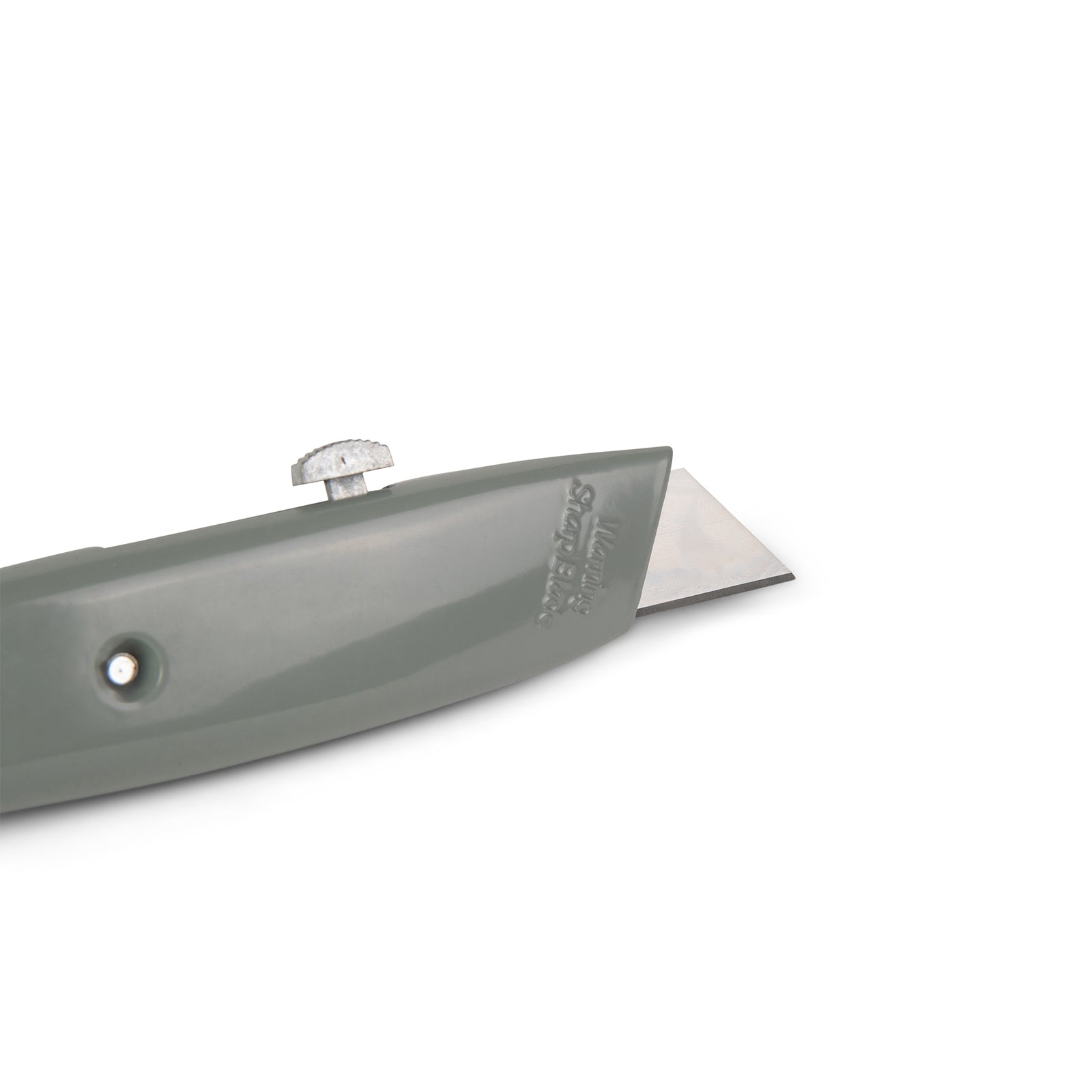 retractable utility knife - grey - box cutter - business city shipping