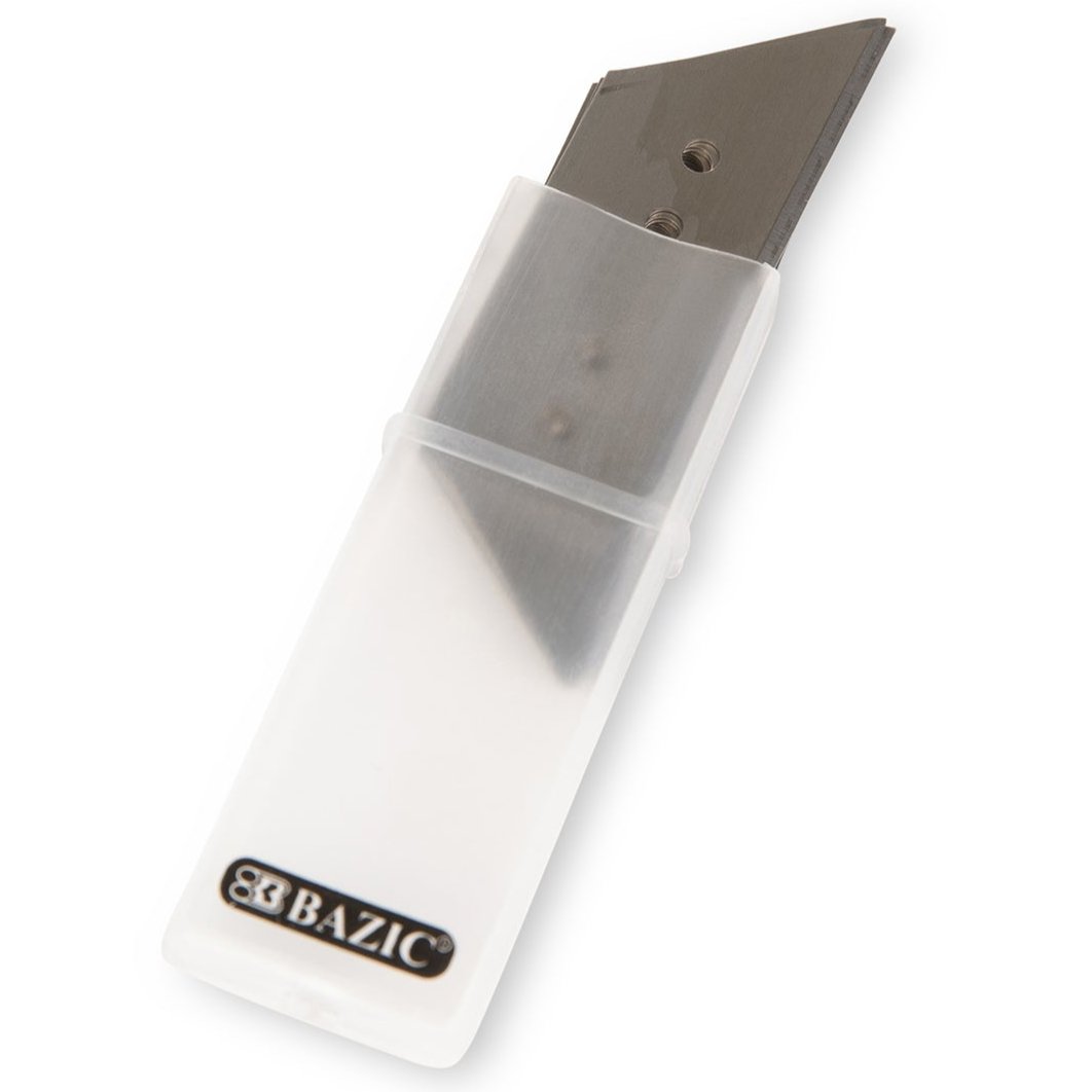 Razor blade refill - Bazic brand- box cutter refill blade - City Business Shipping